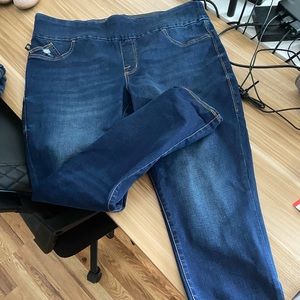 Rick & Republic Denim Rx Fever Pull-On Jeans, Sz 18